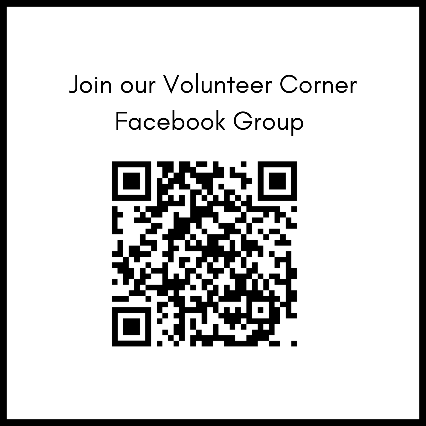 Únase a nuestro grupo de Facebook de voluntarios